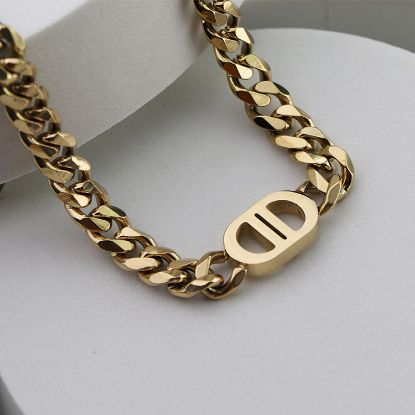 Picture of Hip-hop titanium steel cuban chain