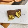 Picture of Minimal-lux 18K gold vacuum-plated stainless hoops, Euro-Ins influencer style