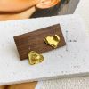 Picture of Minimal-lux 18K gold vacuum-plated stainless hoops, Euro-Ins influencer style