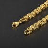 Picture of 6mm Byzantine-style Cuban link chain