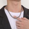 Picture of 6mm Byzantine-style Cuban link chain