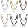 Picture of 6mm Byzantine-style Cuban link chain