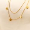 Picture of Titanium double anklet—diamond sparkle, zero fuss