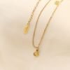 Picture of Titanium double anklet—diamond sparkle, zero fuss
