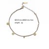 Picture of Titanium double anklet—diamond sparkle, zero fuss