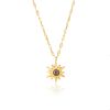 Picture of Euro-designed vintage-chic sunflower pendant—petite