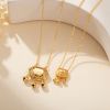Picture of Euro-minimalist sunflower pendant—new-season essential