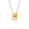 Picture of Euro-minimalist sunflower pendant—new-season essential