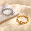 Picture of Titanium steel Cuban-link bracelet for couples