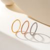 Picture of 18K Gold-Plated Titanium “Mini Gold Bar” Necklace