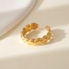 Picture of Vintage asymmetric titanium-steel ring