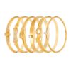 Picture of Euro-US Style Chic 5A CZ Pave Hinged Bangle - in titanium steel