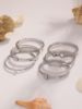Picture of Euro-US Style Chic 5A CZ Pave Hinged Bangle - in titanium steel