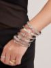 Picture of Euro-US Style Chic 5A CZ Pave Hinged Bangle - in titanium steel