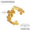 Picture of 18K Gold-Plated Free Lightweight Textured Bangles