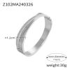 Picture of 18K Gold-Plated Free Lightweight Textured Bangles
