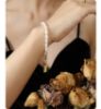 Picture of MOM-style letter-square tag bracelet—freshwater pearls