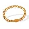 Picture of Euro-American trend luxe hip-hop Cuban link chain in stainless steel