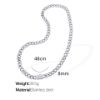Picture of Euro-American trend luxe hip-hop Cuban link chain in stainless steel