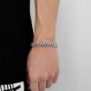 Picture of Euro&US hot-sale 9 mm single-row zirconia hip-hop Cuban link bracelet