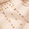 Picture of Heart-Y Long Necklace – Natural Stone Drop