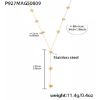 Picture of Heart-Y Long Necklace – Natural Stone Drop