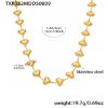 Picture of Hand-Formed Stainless Steel Heart Necklace
