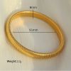 Picture of Euro&US Chic wid-face torque titanium-steel snakelike bangle