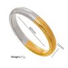 Picture of Euro&US Chic wid-face torque titanium-steel snakelike bangle