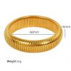Picture of Euro&US Chic wid-face torque titanium-steel snakelike bangle