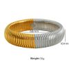 Picture of Euro&US Chic wid-face torque titanium-steel snakelike bangle