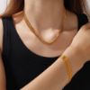 Picture of Euro&US-Ins multi-layer necklace set—high-end look in stainless steel
