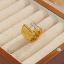Picture of Geometric Multi-Layer Titanium Steel Open Ring – Vacuum