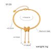 Picture of Titanium-Steel Butterfly Anklet