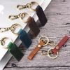 Picture of Hand-Stitched Leather Car Keychain