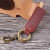 Picture of Hand-Stitched Leather Car Keychain