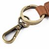 Picture of Hand-Stitched Leather Car Keychain