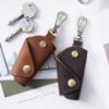 Picture of Creative Mini Key Pouch – Micro Cowhide Case, Clip & Ring